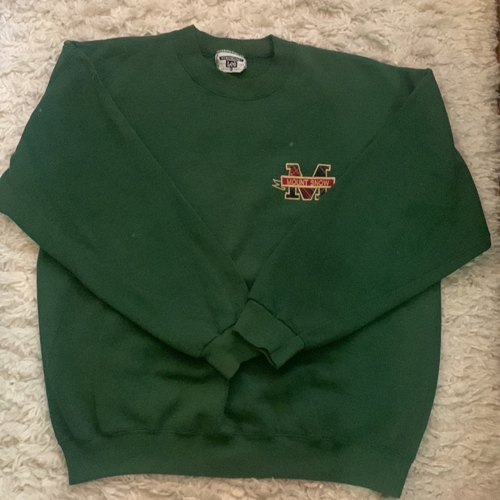 VINTAGE 90s Hunter Green Mount Simon Sweatshirt